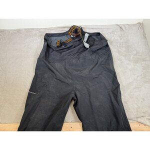 Grundens MEN/HOMMES Size 3XL Gray Weatherproof Bibs Pants 2497